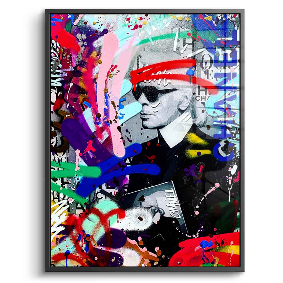 KARL BRAND GRAFFITI - Acrylglas