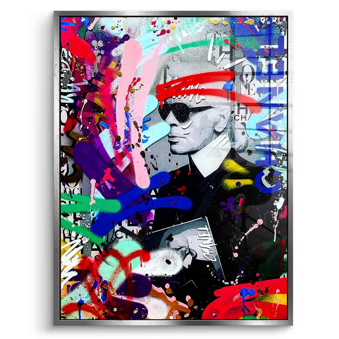 KARL BRAND GRAFFITI - Acrylglas