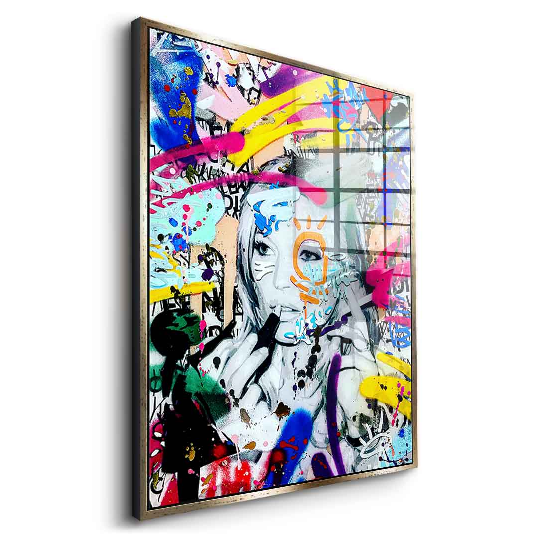 KATE BRAND GRAFFITI - Acrylic glass