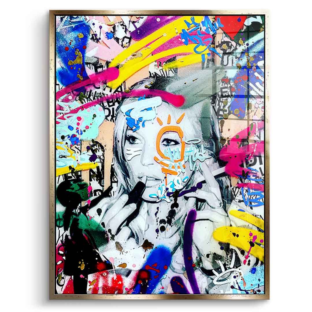 KATE BRAND GRAFFITI - Acrylglas