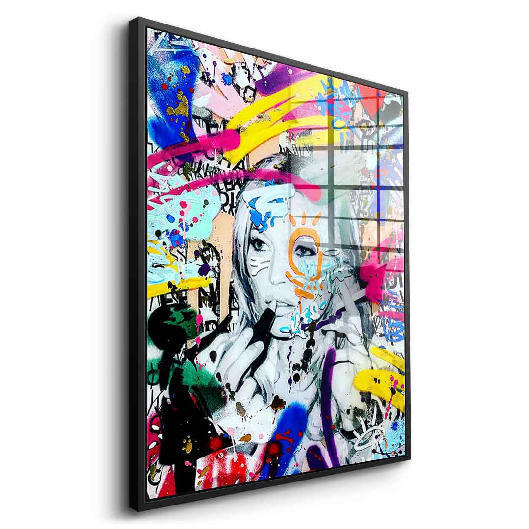 KATE BRAND GRAFFITI - Acrylglas