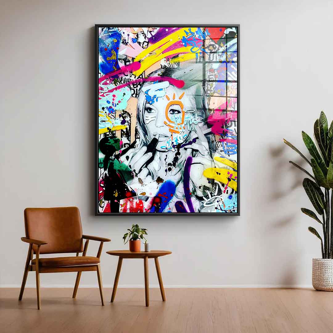 KATE BRAND GRAFFITI - Acrylglas