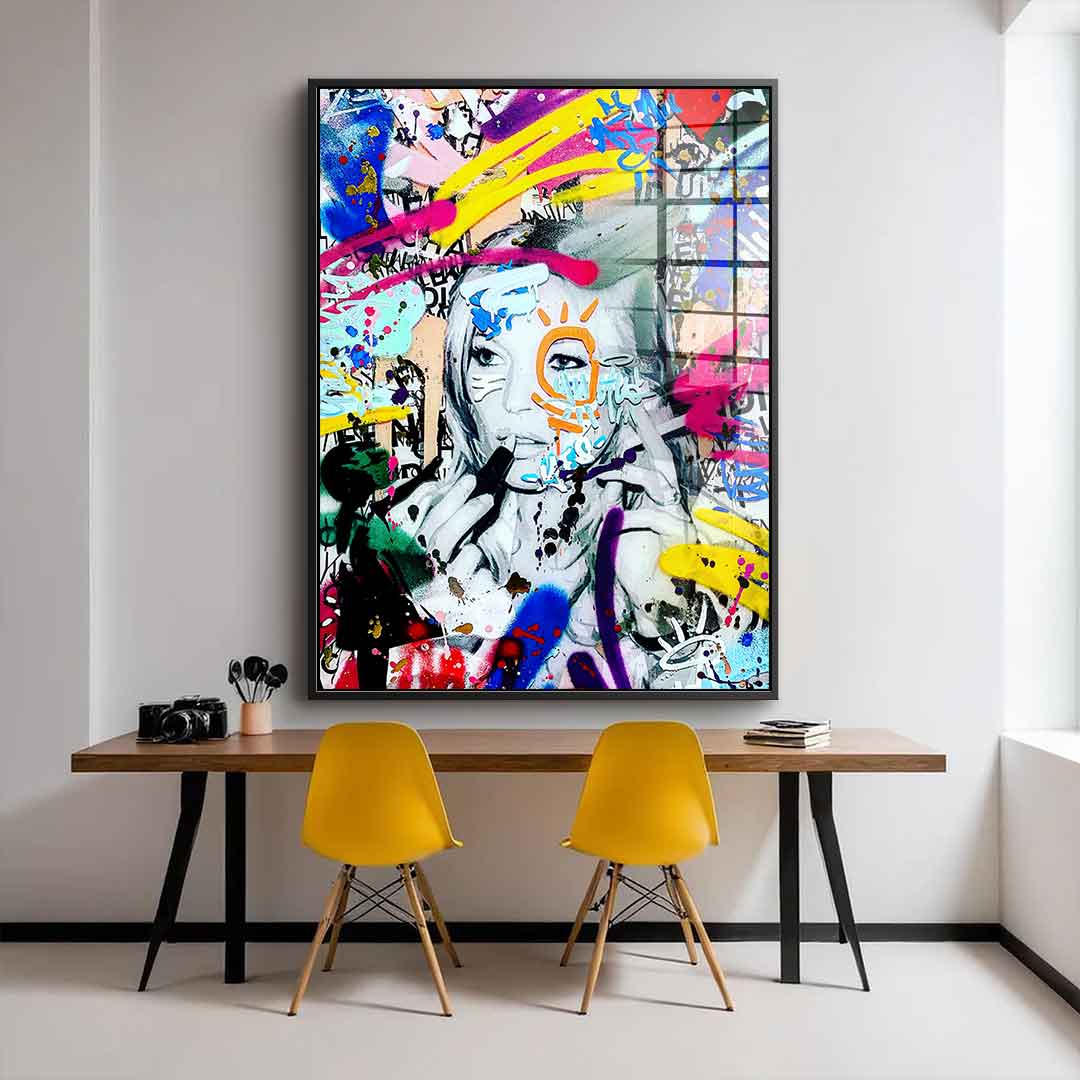 KATE BRAND GRAFFITI - Acrylglas