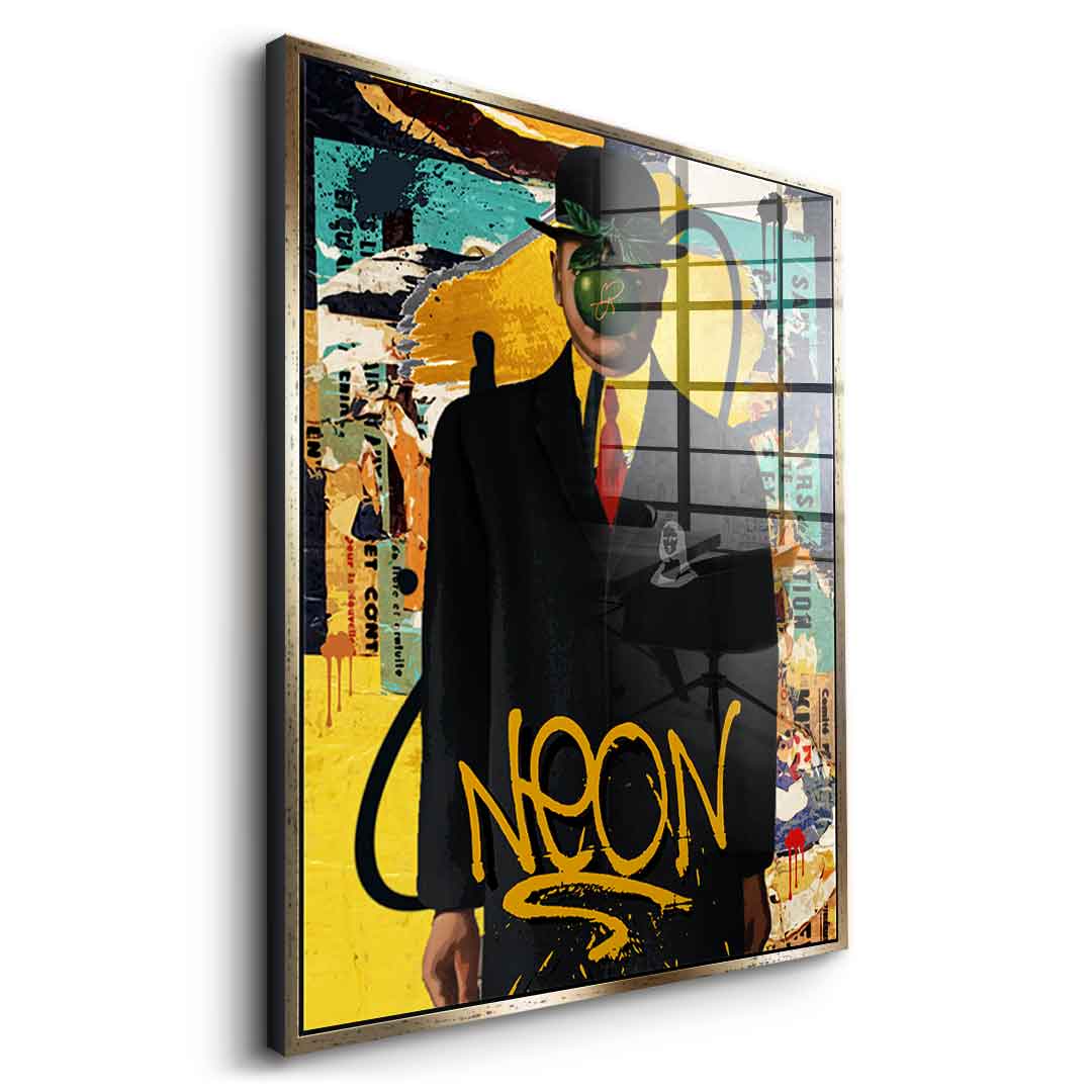 KINETIC 4 - STREETY MAGRITTE - Acrylic glass