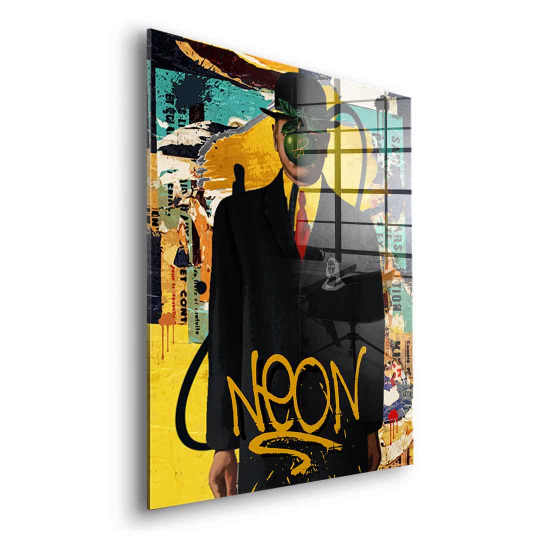 KINETIC 4 - STREETY MAGRITTE - Acrylic glass