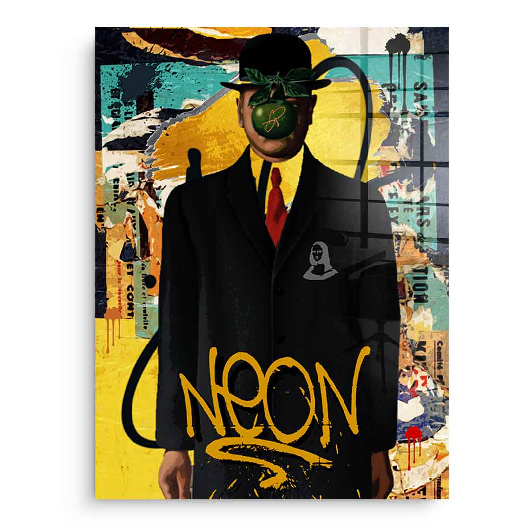 KINETIC 4 - STREETY MAGRITTE - Acrylic glass