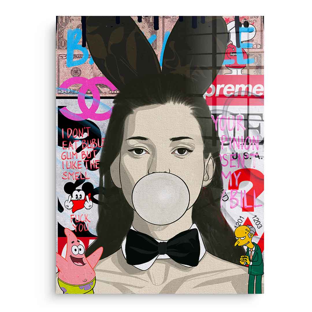 Kate Moss - acrylic glass