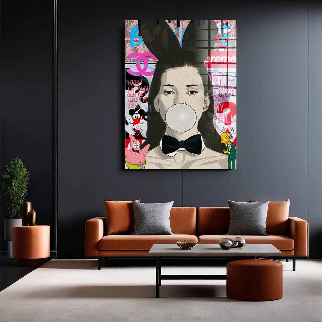 Kate Moss - acrylic glass