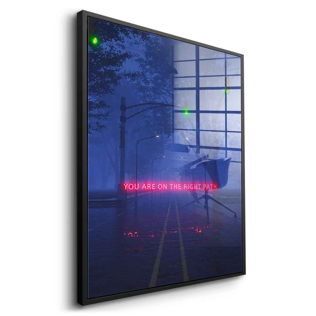 Keep Walking - Acrylglas