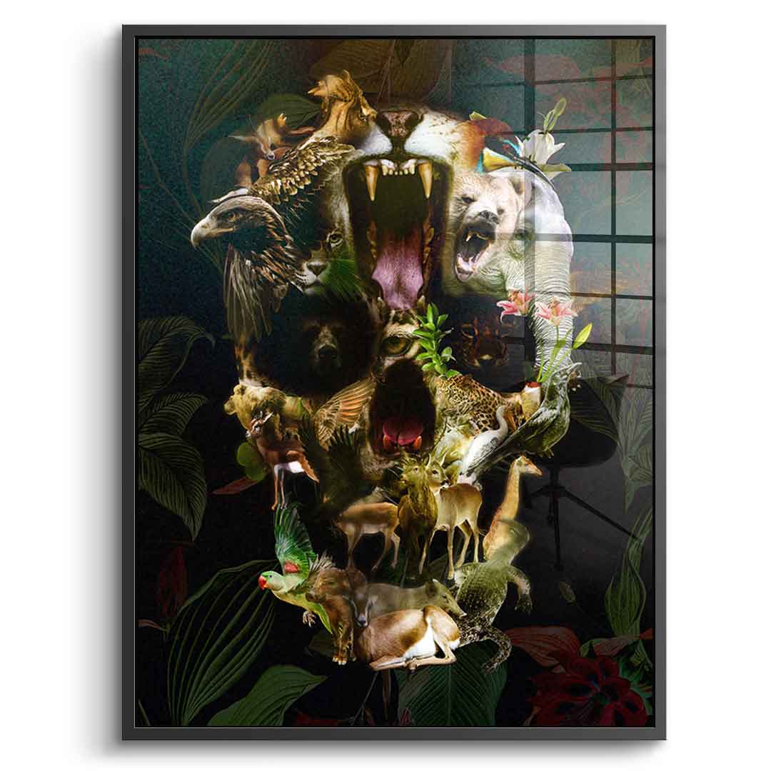 Kingdom Skull - Acrylglas