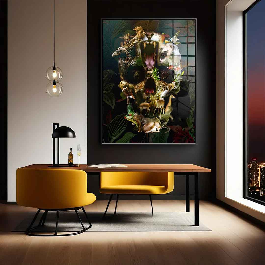 Kingdom Skull - Acrylic glass