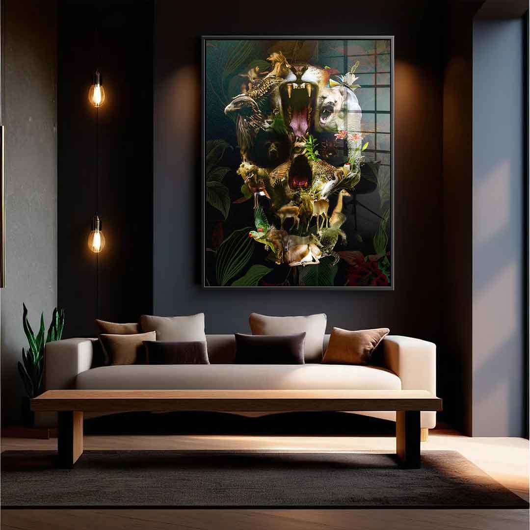 Kingdom Skull - Acrylic glass