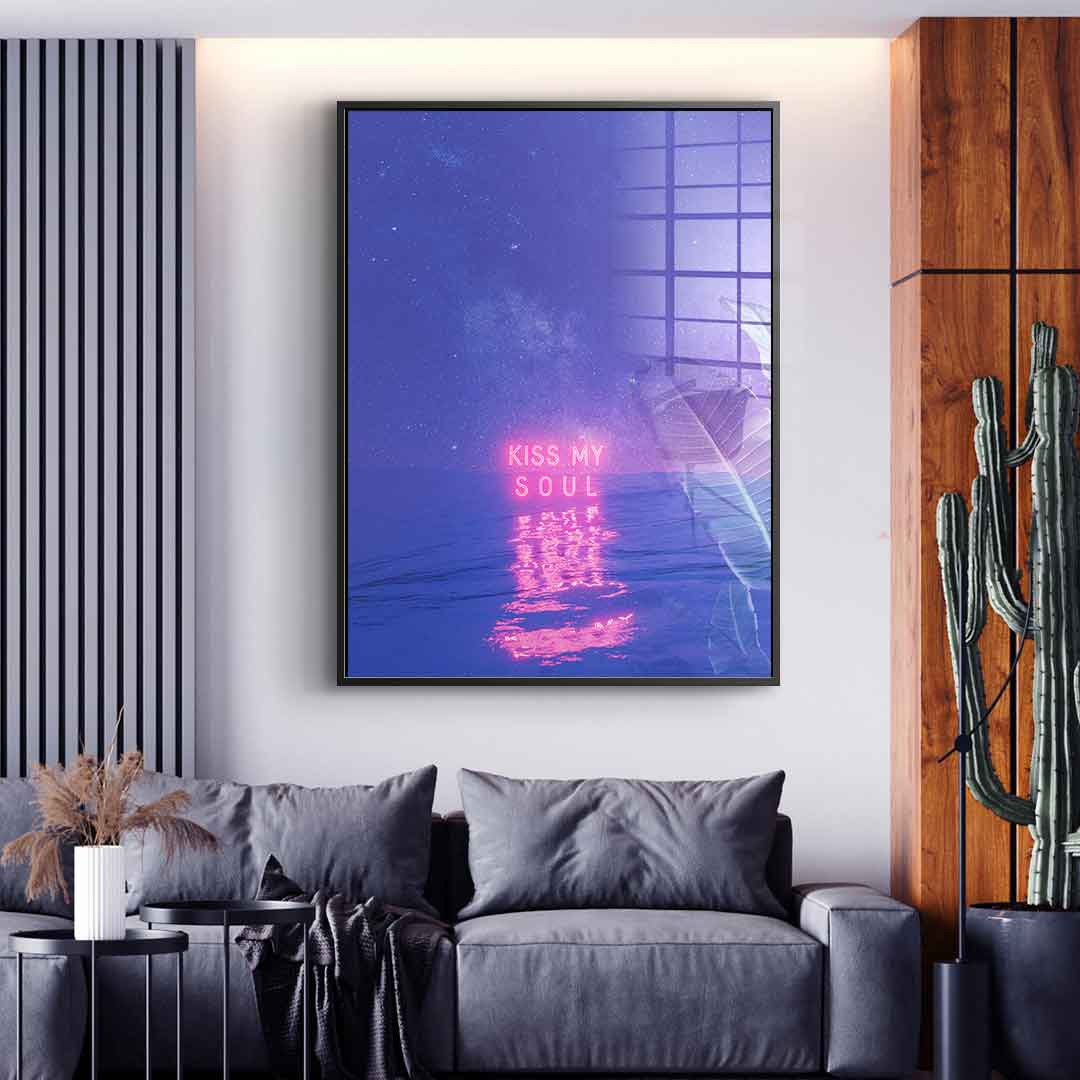 Kiss My Soul - Acrylic glass