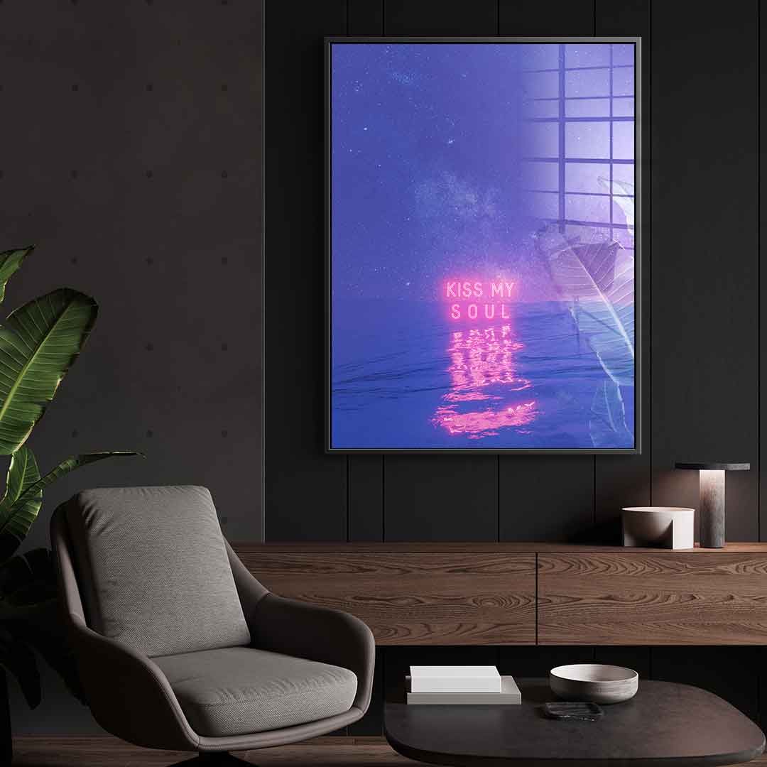 Kiss My Soul - Acrylic glass