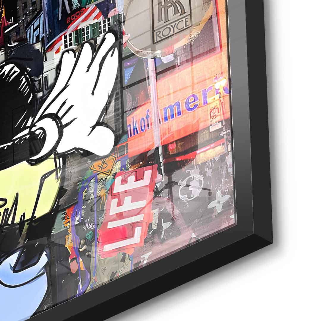 Kiss in New York City - Acrylic glass