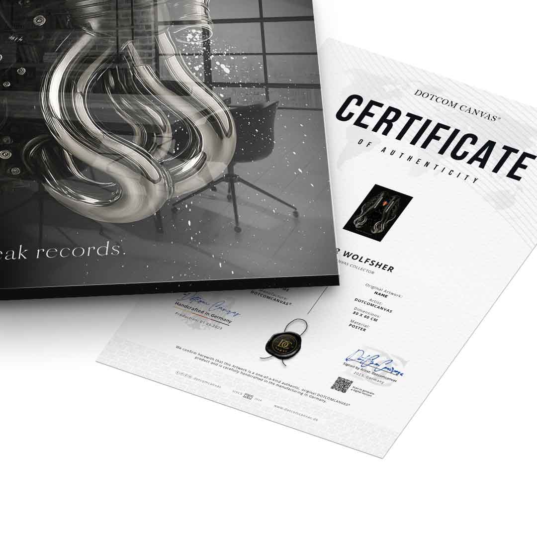 Koenigsegg Engine - Acrylglas