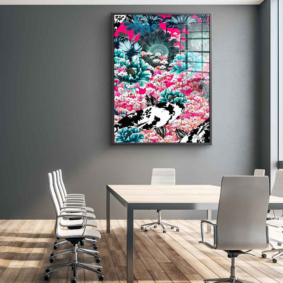 Koi Japan Sun - Acrylglas