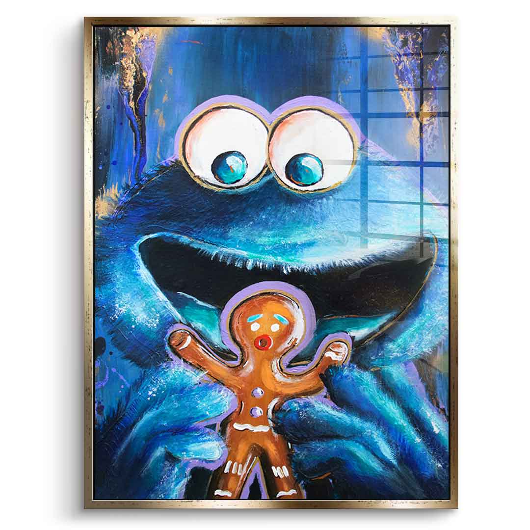 Krümelmonster - Acrylglas