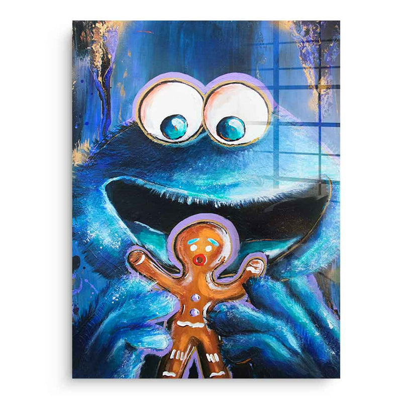 Cookie Monster - acrylic glass