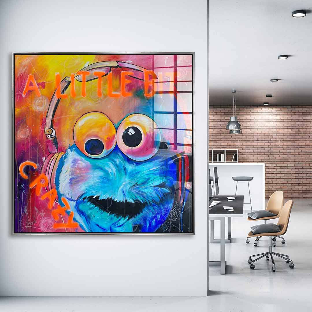 A little bit crazy - Acrylglas