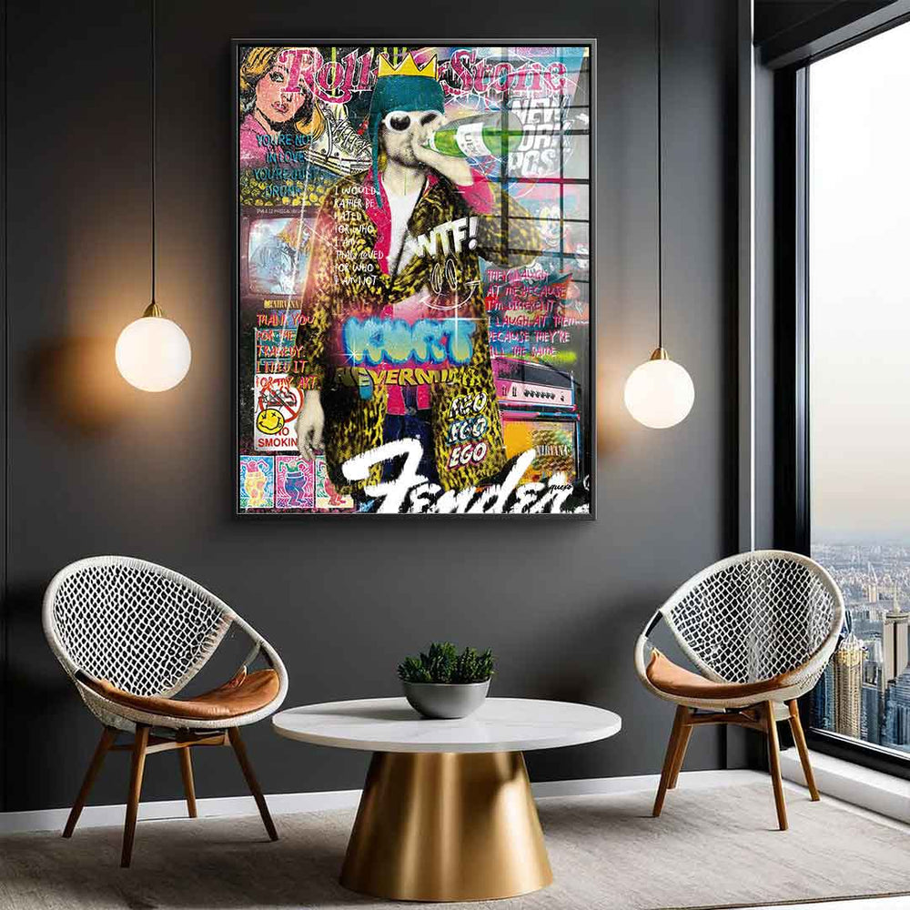 Kurt 2 Acrylglasbild – Ansicht 3