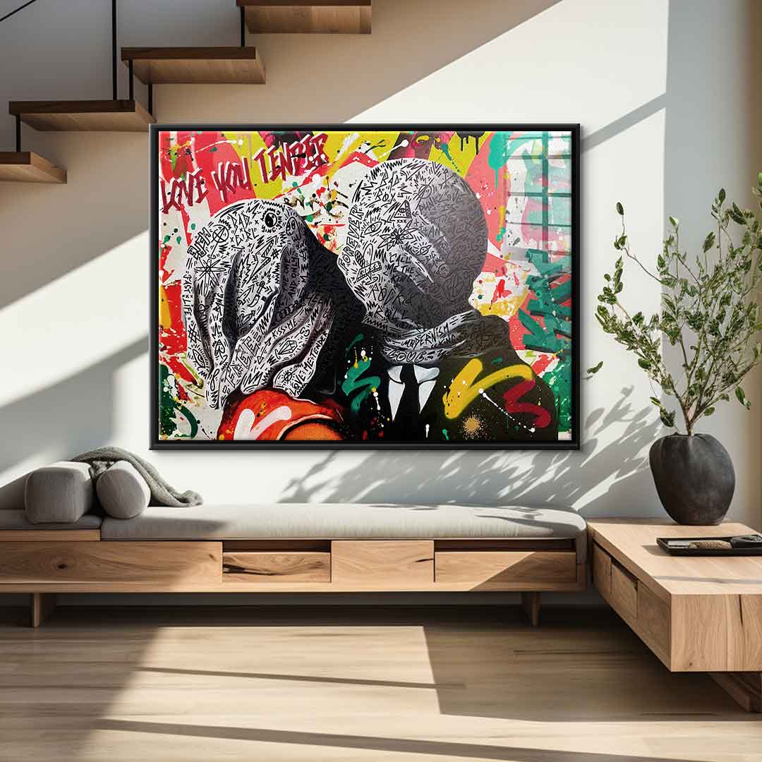 LES AMANTS DE LA RUE - Acrylglas