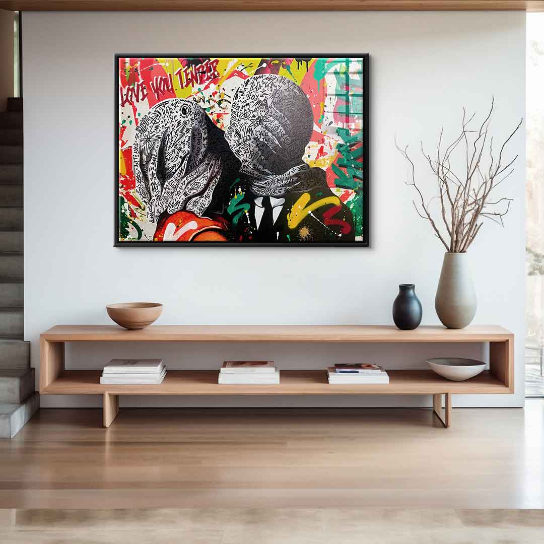 LES AMANTS DE LA RUE - Acrylglas
