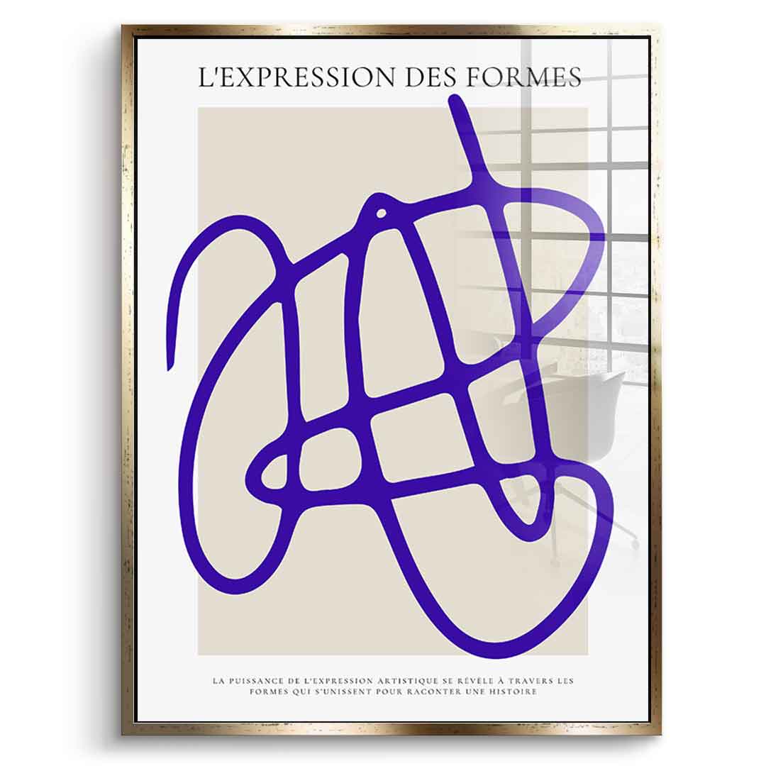 L'Expression des formes 2 - Acrylic glass