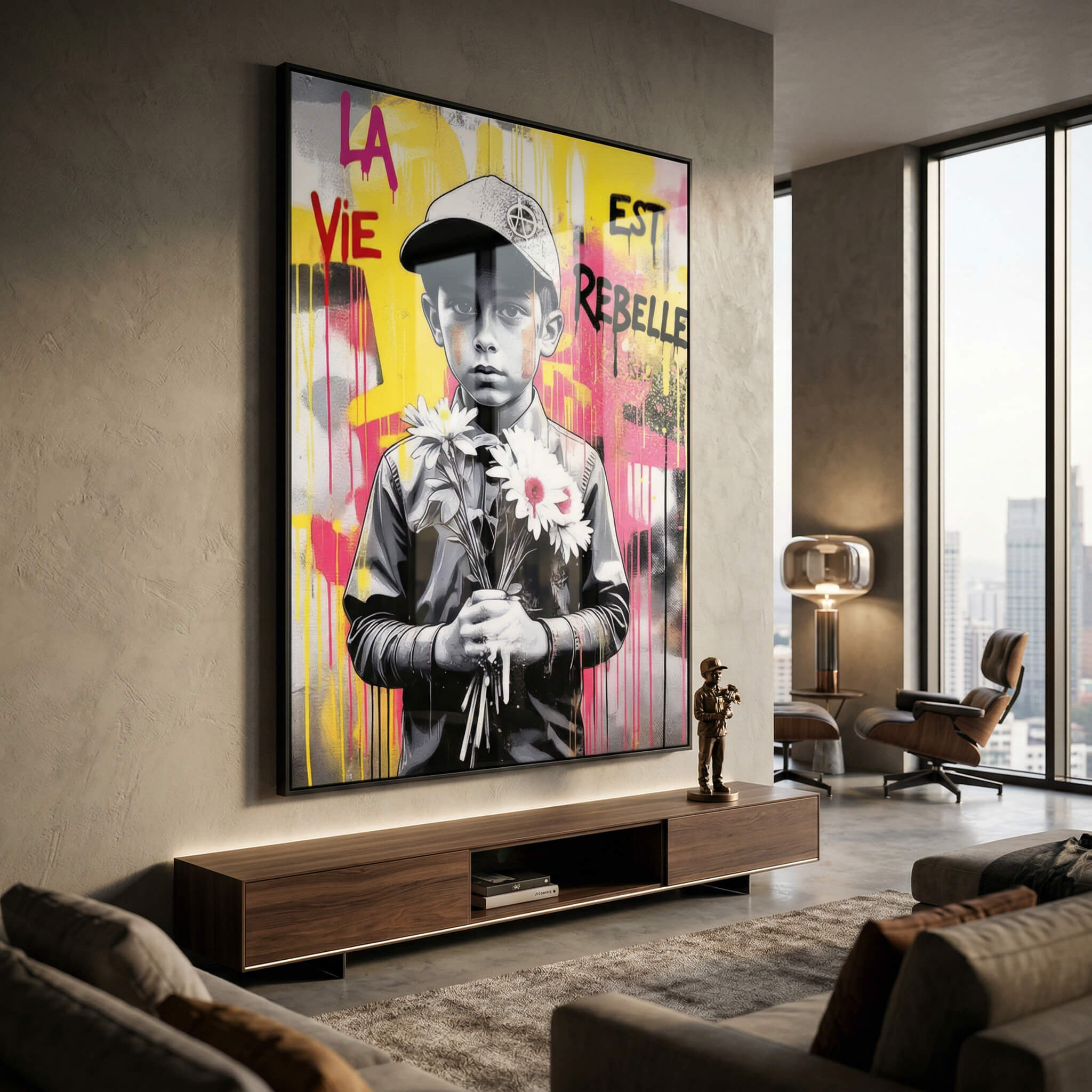 La Vie Est Rebelle - Acrylglas