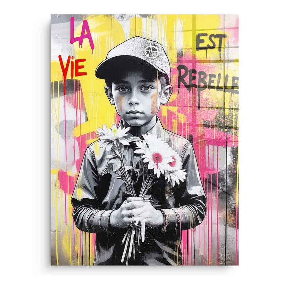 La Vie Est Rebelle - Acrylglas – Vorderseite