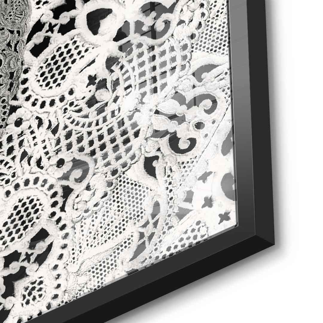 Lace Skull - Acrylic glass