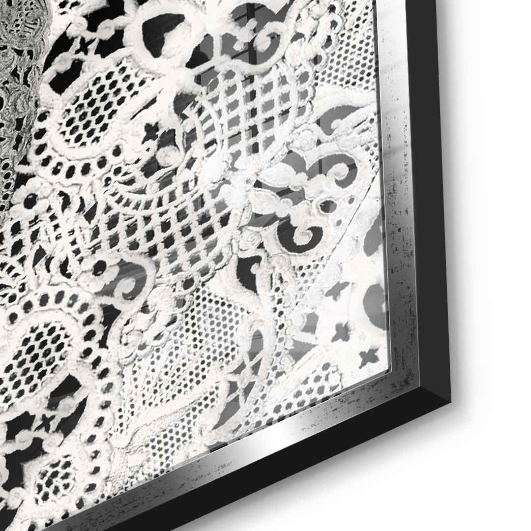 Lace Skull - Acrylic glass