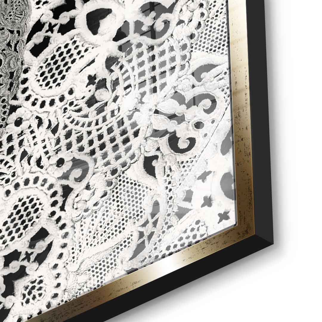 Lace Skull - Acrylic glass