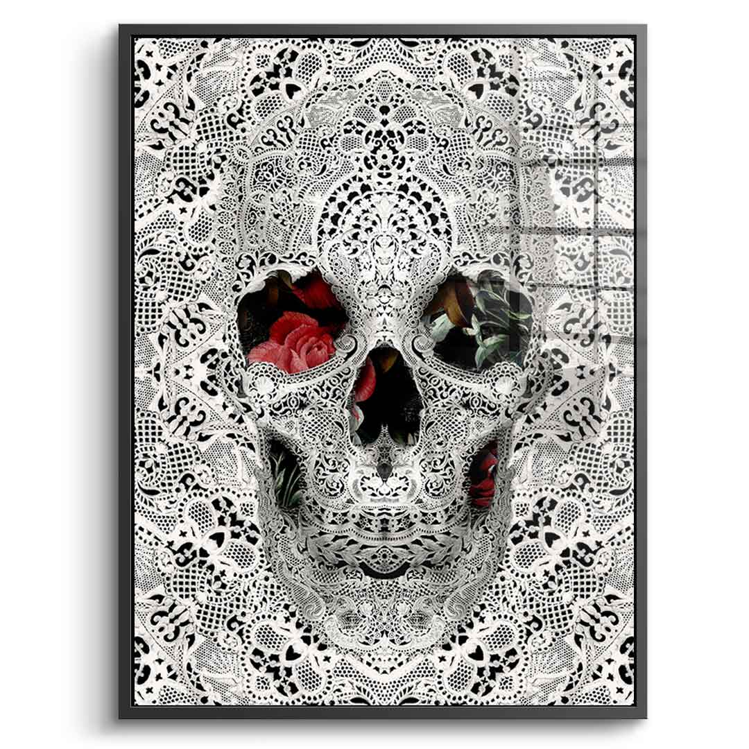 Lace Skull - Acrylic glass