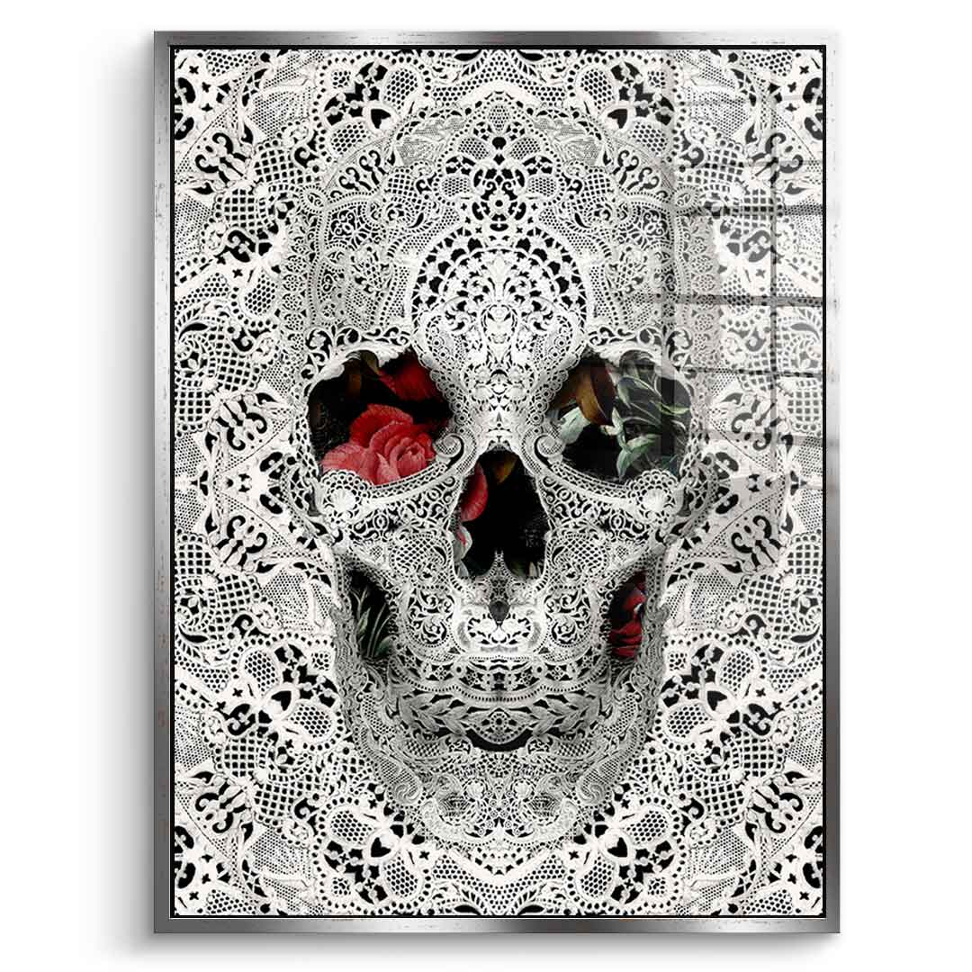 Lace Skull - Acrylic glass