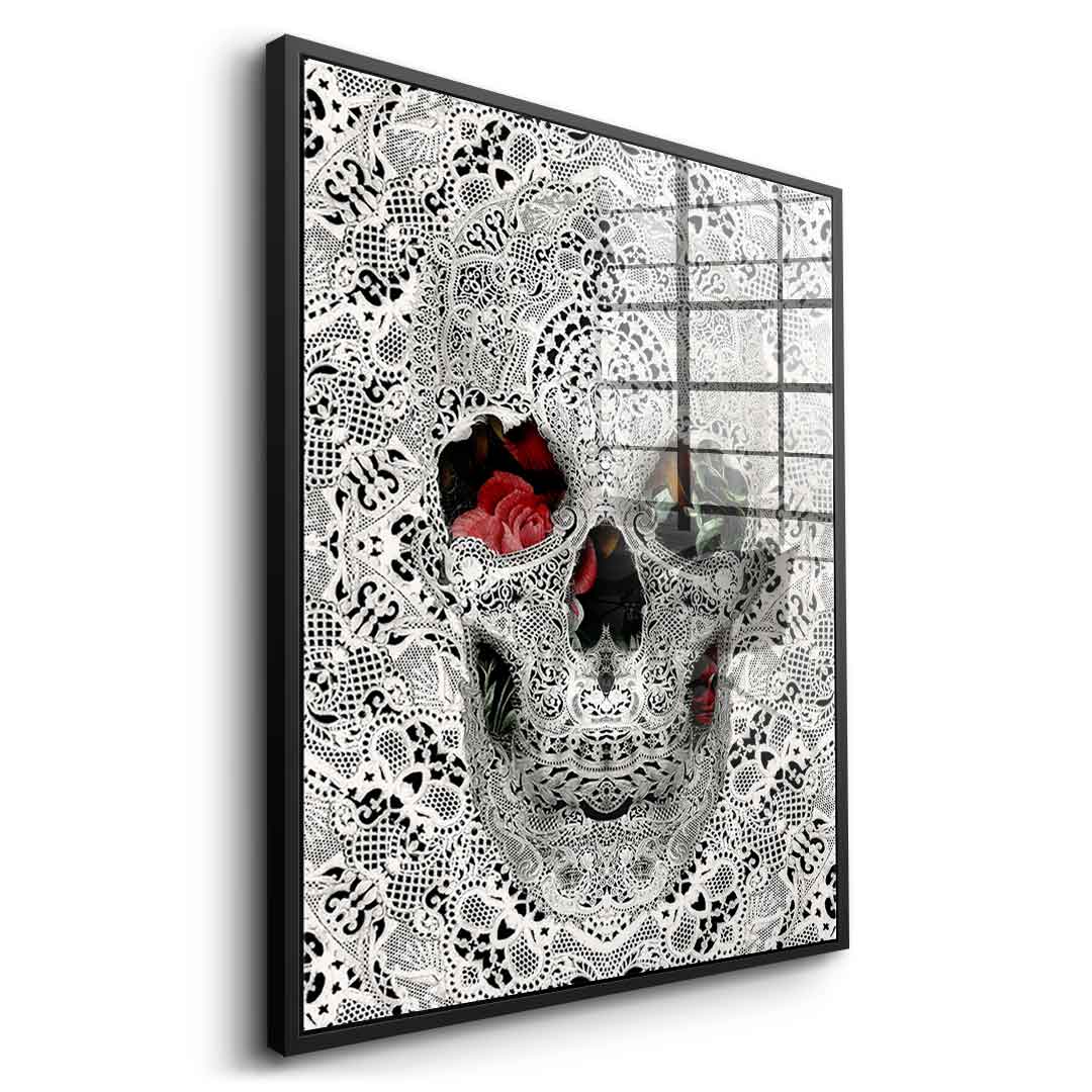 Lace Skull - Acrylic glass