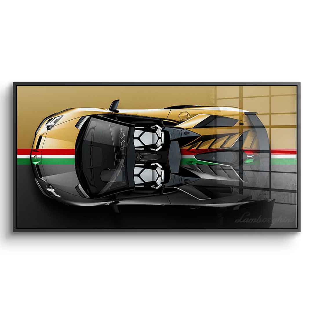 Lamborghini Aventador SVJ - Acrylic glass