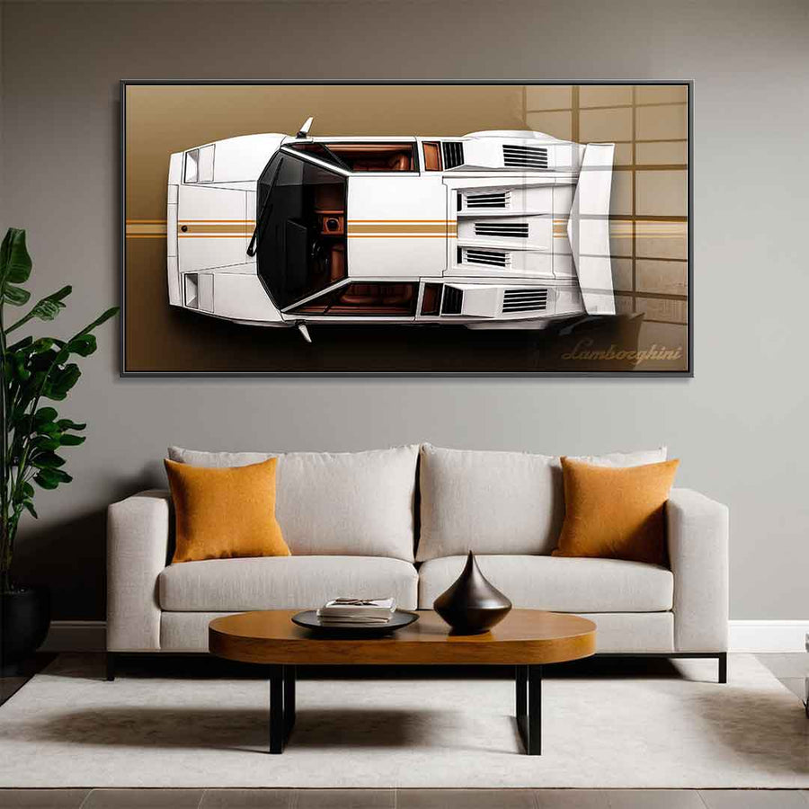 Lamborghini Countach - Acrylglas