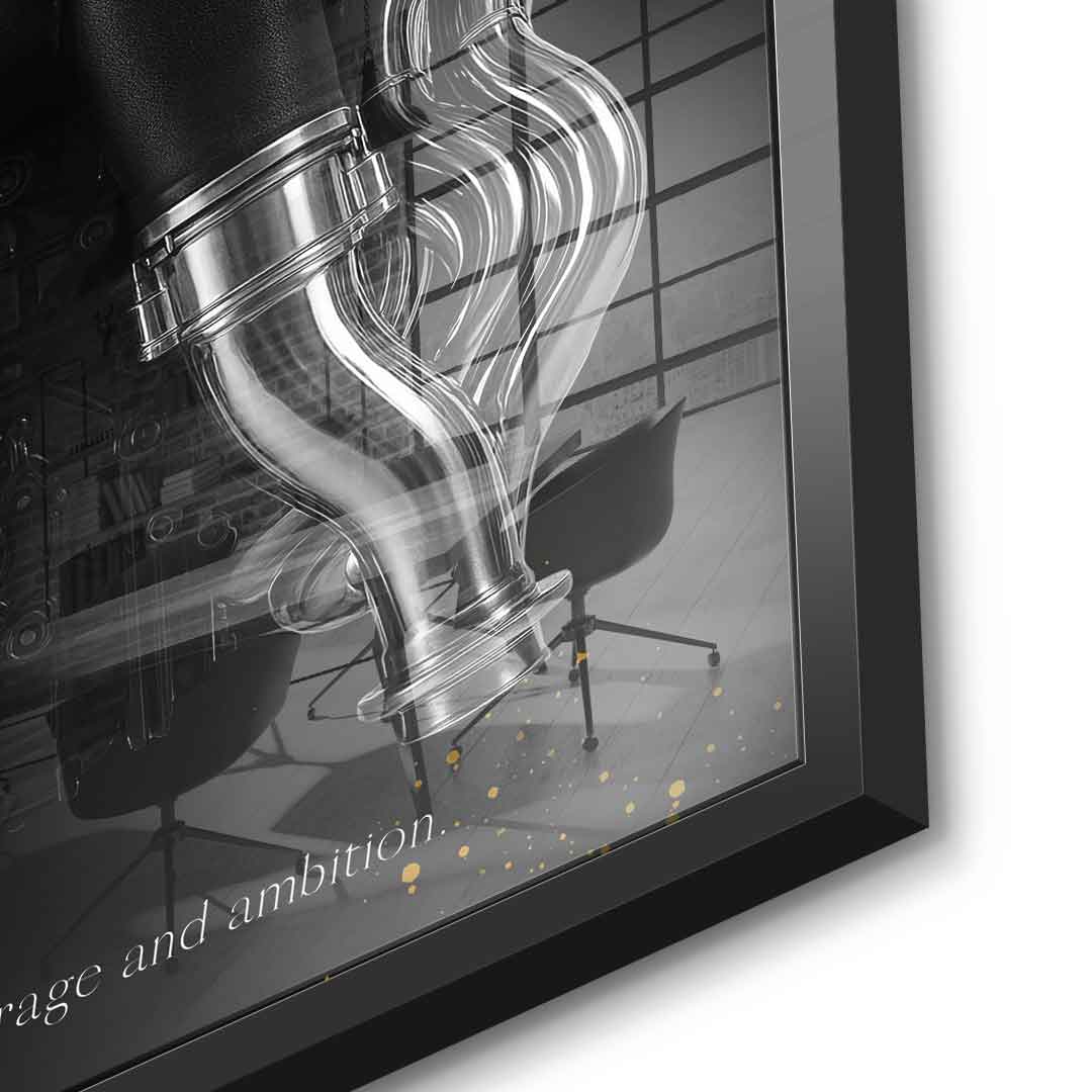 Lamborghini Engine - Acrylglas