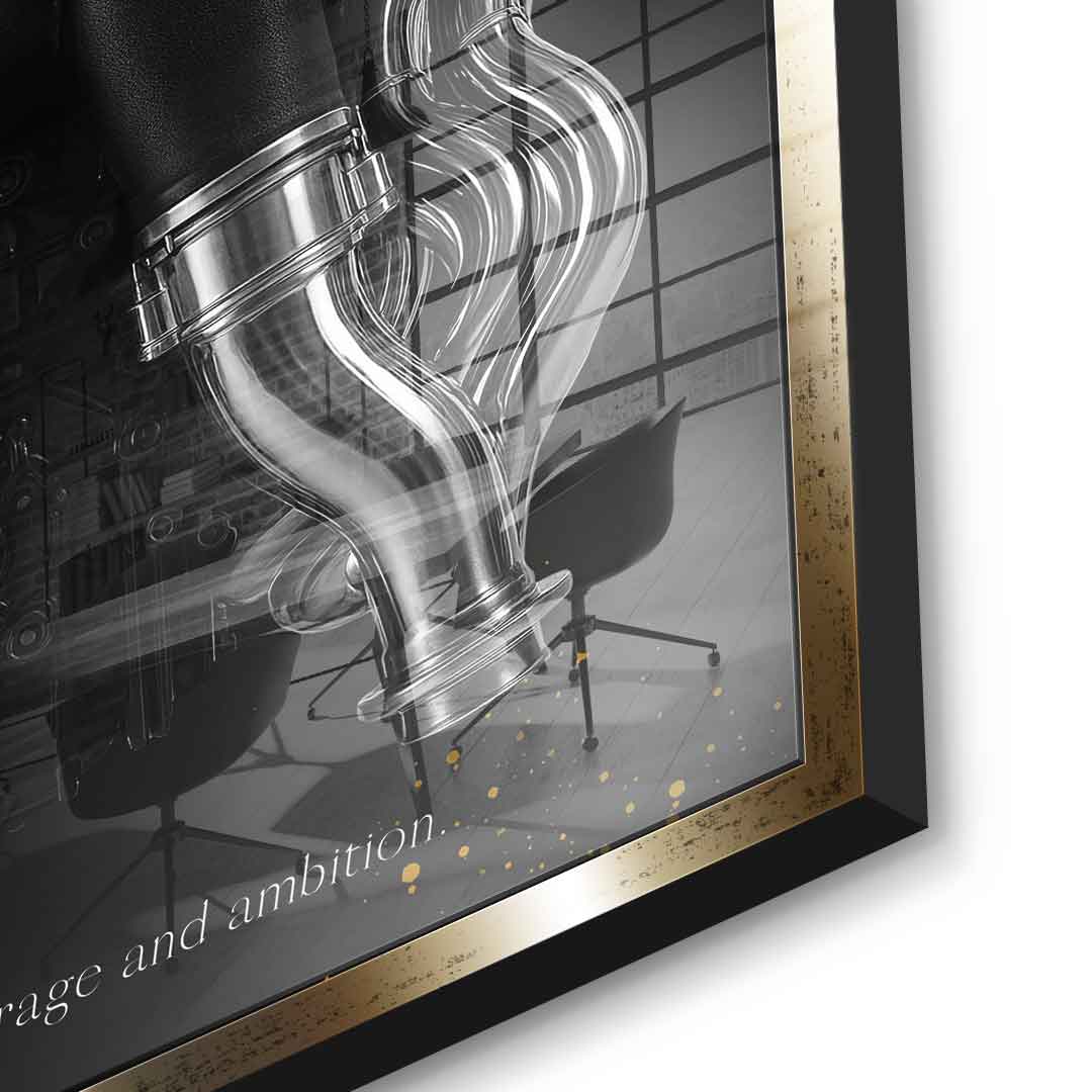 Lamborghini Engine - Acrylglas