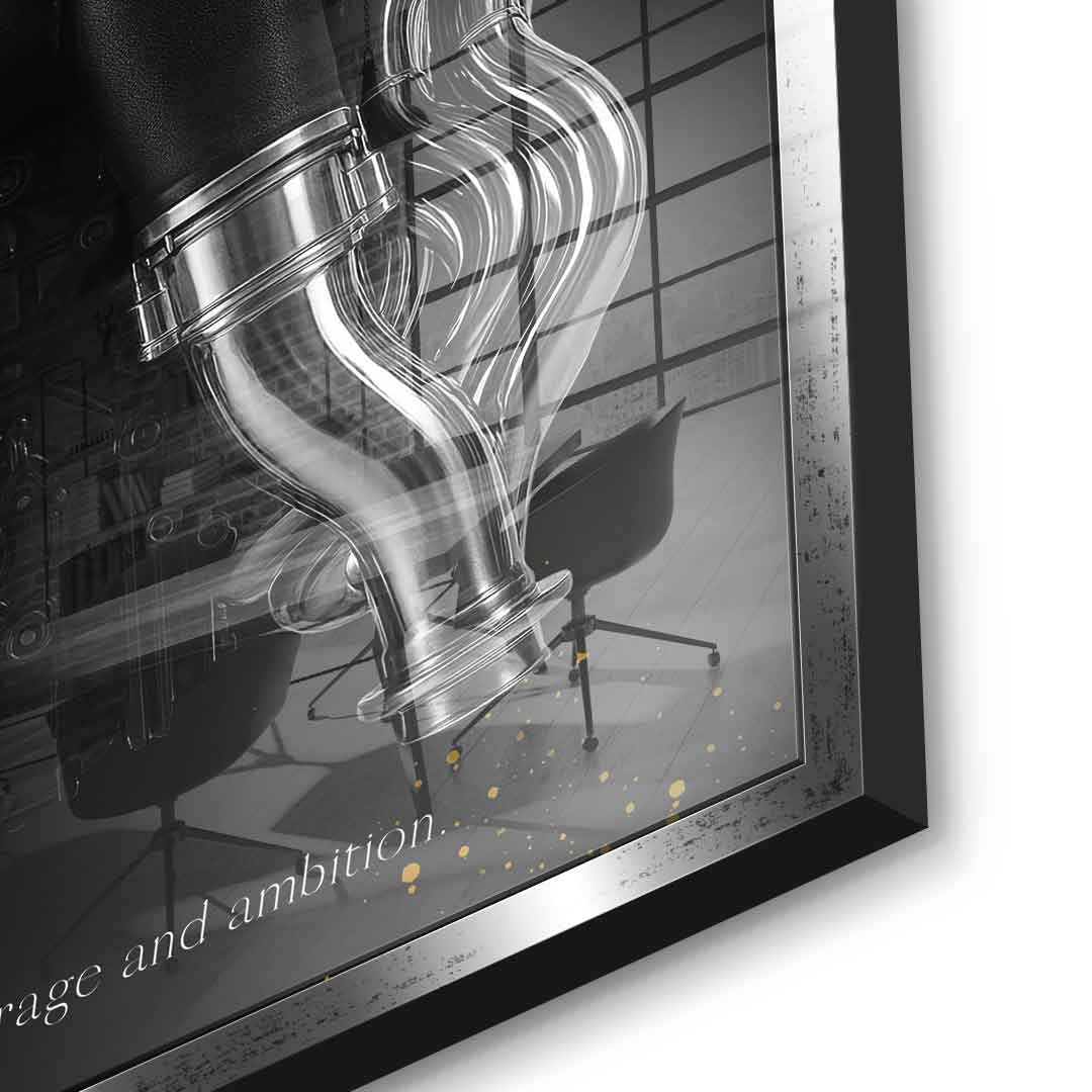 Lamborghini Engine - Acrylglas