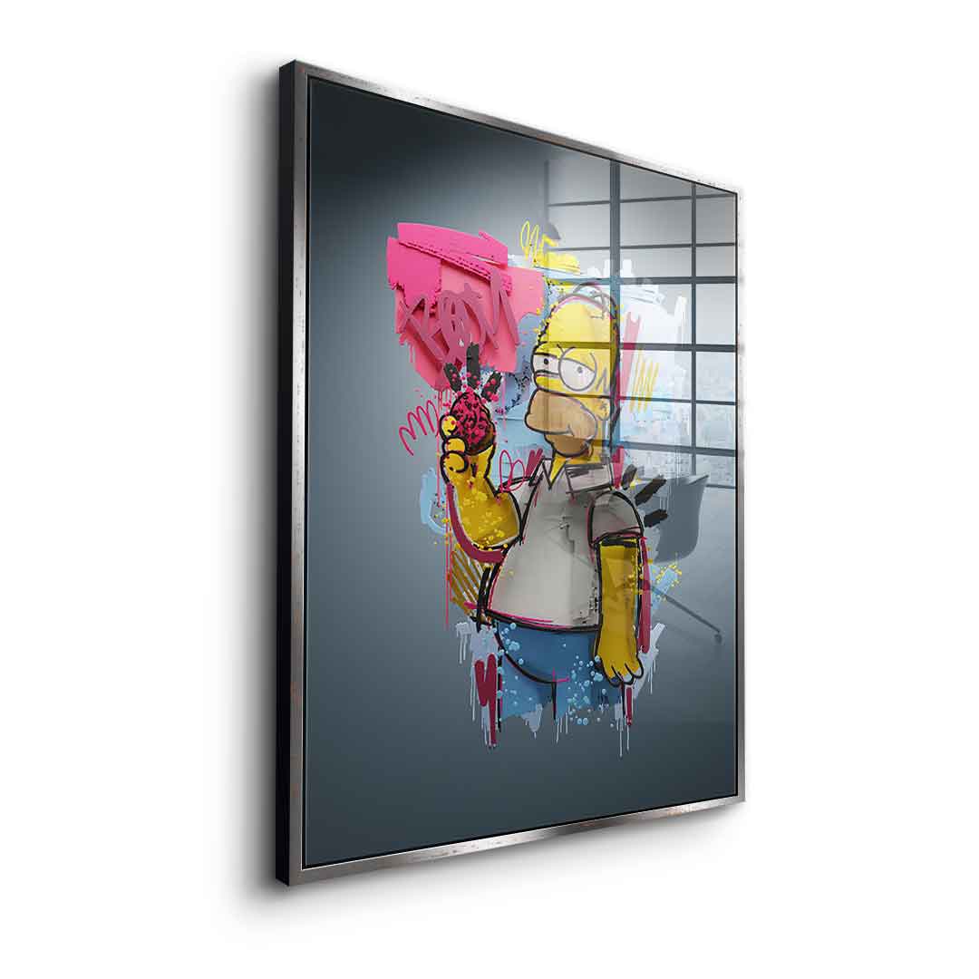 Layer Homer - Acrylic glass