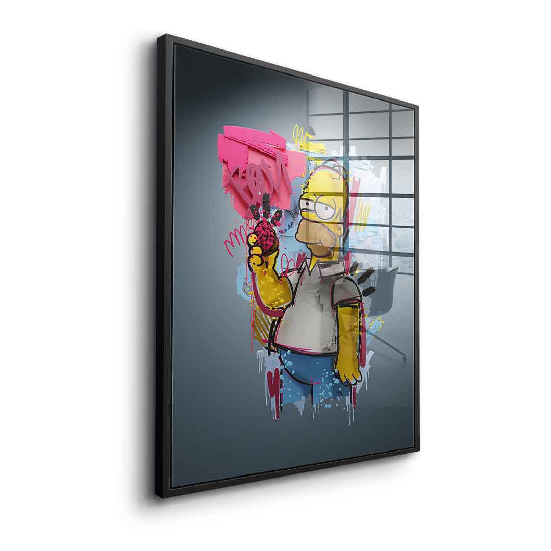 Layer Homer - Acrylic glass