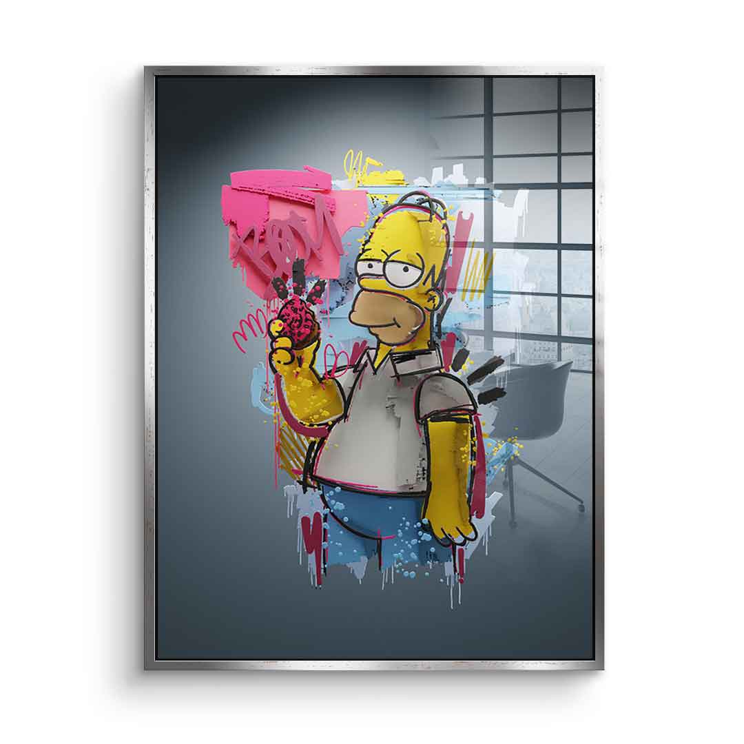 Layer Homer - Acrylic glass
