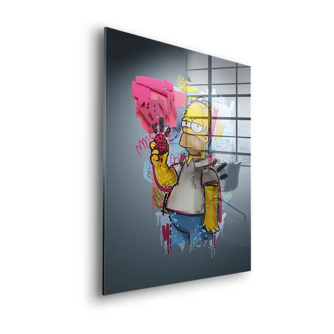 Layer Homer - Acrylic glass