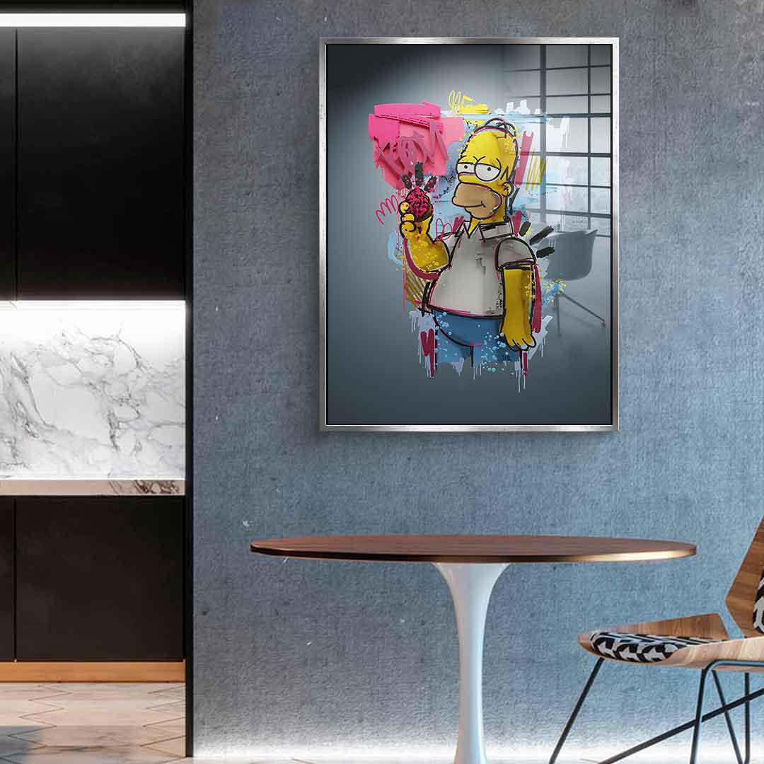 Layer Homer - Acrylic glass