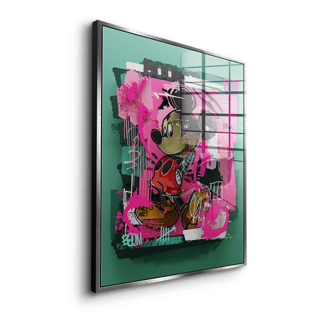 Layer Mickey - acrylic glass