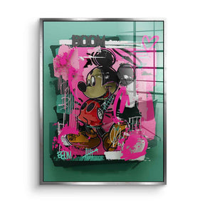 Layer Mickey - Acrylglas