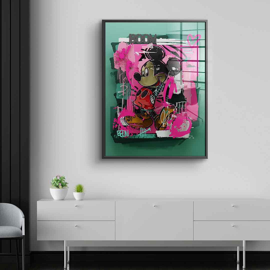 Layer Comic Maus - Acrylglas