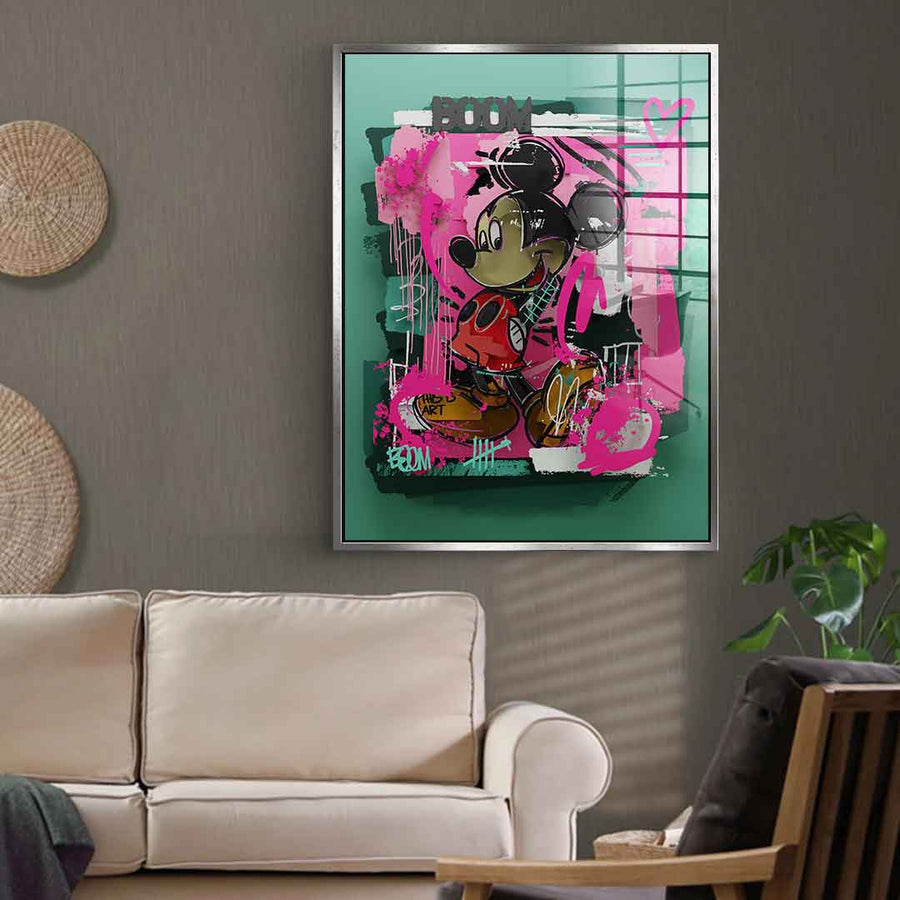Layer Comic Mouse - Acrylic Glass